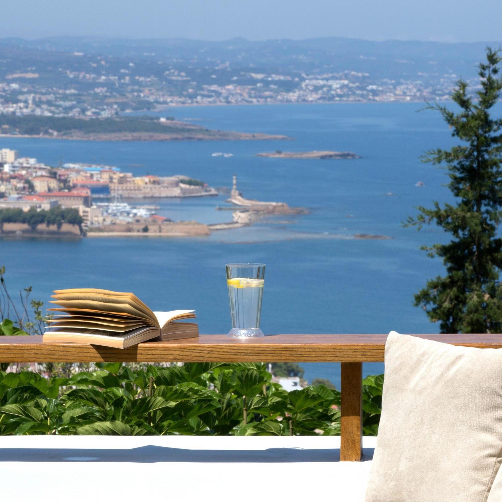 Villa Terra Creta Luxury Retreat And Spa Chania  Bagian luar foto